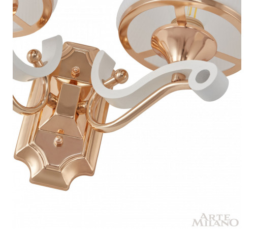 Бра Arte Milano Florentia-3987 303987/2W Wh/Gd Бра Arte Milano Florentia-3987 303987/2W Wh/Gd