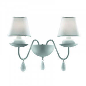 Бра Ideal Lux Blanche AP2 Bianco 035598