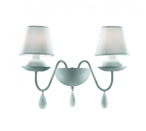 Бра Ideal Lux Blanche AP2 Bianco 035598 Бра Ideal Lux Blanche AP2 Bianco 035598