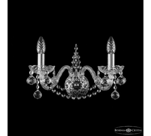 Бра Bohemia Ivele Crystal 1411B/2/160 Ni Balls