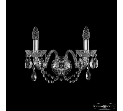 Бра Bohemia Ivele Crystal 1402B/2/160 Ni