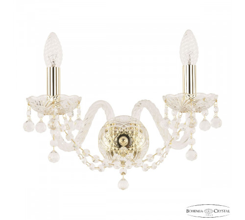 Бра Bohemia Ivele Crystal 108B/2/165 G Бра Bohemia Ivele Crystal 108B/2/165 G