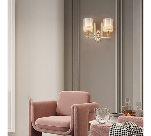 Бра Arte Milano Florentia-6087 306087/2W Wh/Gd Бра Arte Milano Florentia-6087 306087/2W Wh/Gd