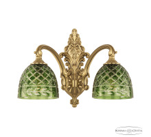 Бра Bohemia Ivele Crystal Verona 7209B15/2/175 FP P1 D Clear-Green/H-1J
