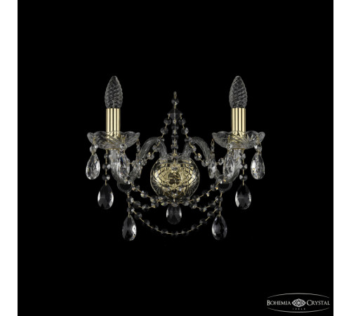 Бра Bohemia Ivele Crystal 1411B/2/160 G Бра Bohemia Ivele Crystal 1411B/2/160 G