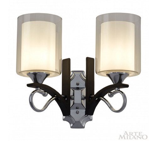 Бра Arte Milano Florentia 309167/2W Bk/Ni