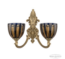 Бра Bohemia Ivele Crystal Verona 7209B14/2/175 FP P1 U Amber-Blue/H-1H