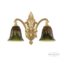 Бра Bohemia Ivele Crystal Verona 7209B15/2/175 FP P2 D Amber-Green/H-1K