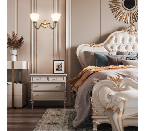 Бра Arte Milano 347837/2W AB Бра Arte Milano 347837/2W AB