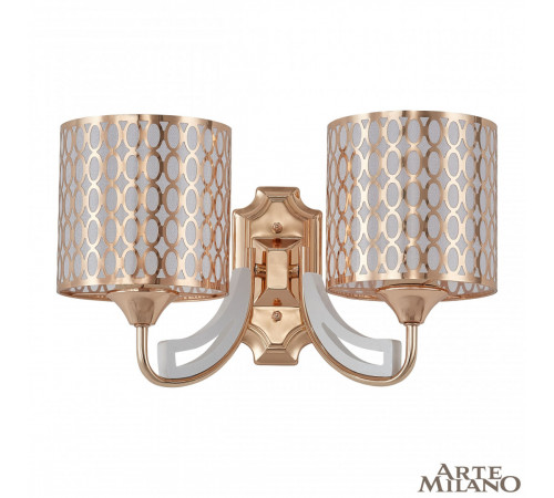 Бра Arte Milano Florentia-3387 303387/2W Wh/Gd Бра Arte Milano Florentia-3387 303387/2W Wh/Gd