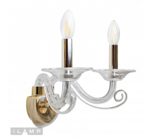 Бра iLamp King W9372-2 GD Бра iLamp King W9372-2 GD