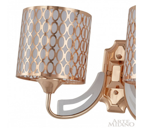 Бра Arte Milano Florentia-3387 303387/2W Wh/Gd Бра Arte Milano Florentia-3387 303387/2W Wh/Gd
