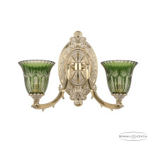 Бра Bohemia Ivele Crystal Verona 7211B12/2/210 GW P2 U Clear-Green/H-1I