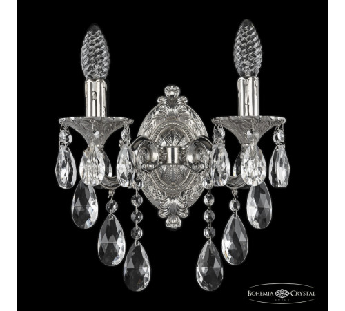 Бра Bohemia Ivele Crystal Verona 7201B11/2/125 B Ni
