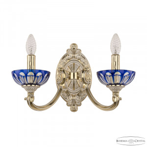 Бра Bohemia Ivele Crystal Verona 7209B10/2/175 GW P Clear-Blue/H-1H