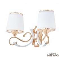 Бра Arte Milano Florentia-3857 303857/2W Wh/Gd
