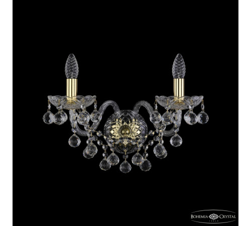 Бра Bohemia Ivele Crystal 1409B/2/195/XL G Бра Bohemia Ivele Crystal 1409B/2/195/XL G