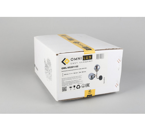 Бра Omnilux Volano OML-95201-02 Бра Omnilux Volano OML-95201-02