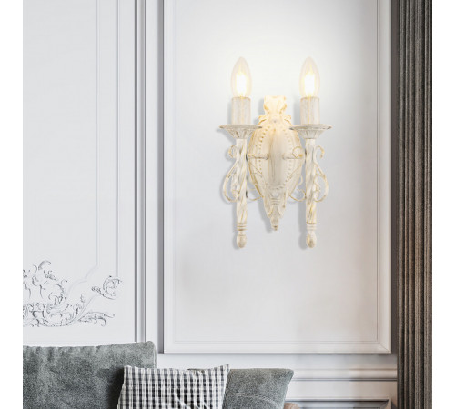 Бра Arte Milano 342620/2W WT+G Бра Arte Milano 342620/2W WT+G