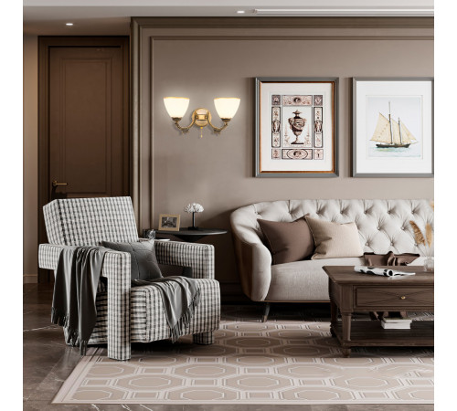 Бра Arte Milano 342837/2W AB Бра Arte Milano 342837/2W AB