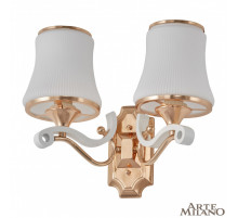Бра Arte Milano Florentia-3987 303987/2W Wh/Gd