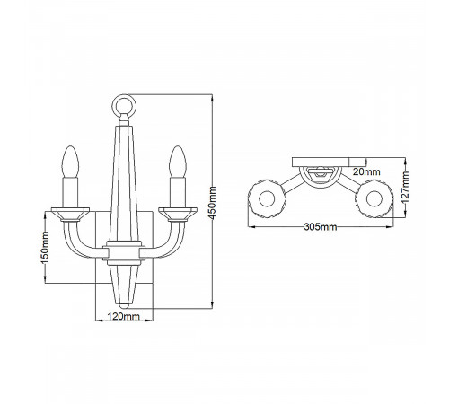 Бра Hinkley Ascher QN-ASCHER2 Бра Hinkley Ascher QN-ASCHER2