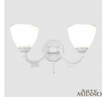 Бра Arte Milano 342837/2W WT+SL