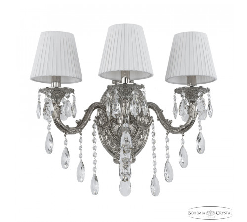 Бра Bohemia Ivele Crystal Florence 7101B12/3/210 B Ni ST1 Бра Bohemia Ivele Crystal Florence 7101B12/3/210 B Ni ST1