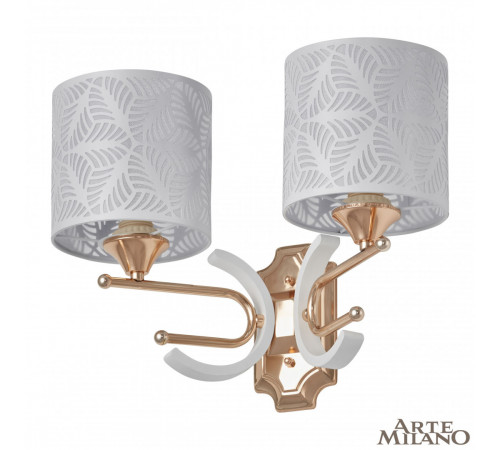 Бра Arte Milano Florentia-2097 302097/2W Wh/Gd Бра Arte Milano Florentia-2097 302097/2W Wh/Gd
