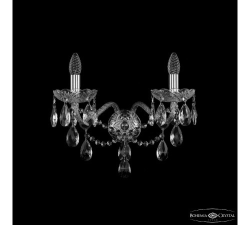 Бра Bohemia Ivele Crystal 1415B/2/200/XL Ni