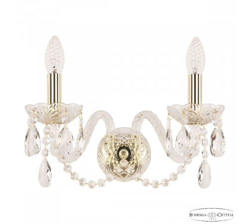 Бра Bohemia Ivele Crystal 101B/2/165 G Бра Bohemia Ivele Crystal 101B/2/165 G