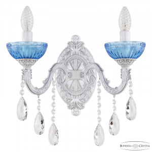 Бра Bohemia Ivele Crystal AL7901B10/2/175 B WMN P Aquamarine/M-1G