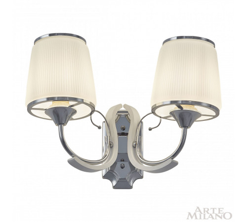 Бра Arte Milano Florentia-9247 309247/2W Wh/Ni Бра Arte Milano Florentia-9247 309247/2W Wh/Ni