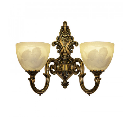 Бра Bohemia Ivele Crystal Verona 7203B14/2/175 GB P1 U Angel