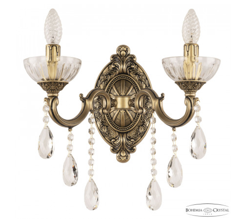 Бра Bohemia Ivele Crystal AL7801B10/2/175 B AGB P Clear/M-1H Бра Bohemia Ivele Crystal AL7801B10/2/175 B AGB P Clear/M-1H