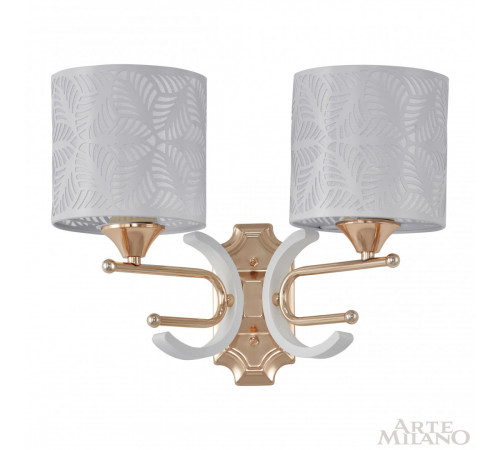 Бра Arte Milano Florentia-2097 302097/2W Wh/Gd Бра Arte Milano Florentia-2097 302097/2W Wh/Gd