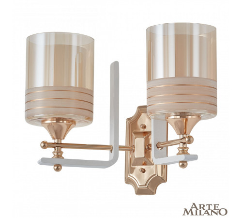 Бра Arte Milano Florentia-6087 306087/2W Wh/Gd Бра Arte Milano Florentia-6087 306087/2W Wh/Gd