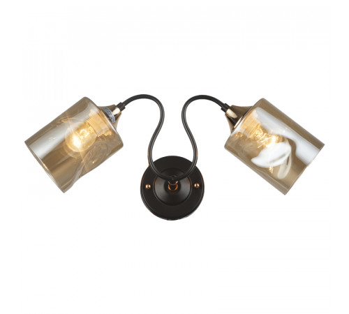 Бра IMEX MD.4052-2-W COFFEE+FGD Бра IMEX MD.4052-2-W COFFEE+FGD