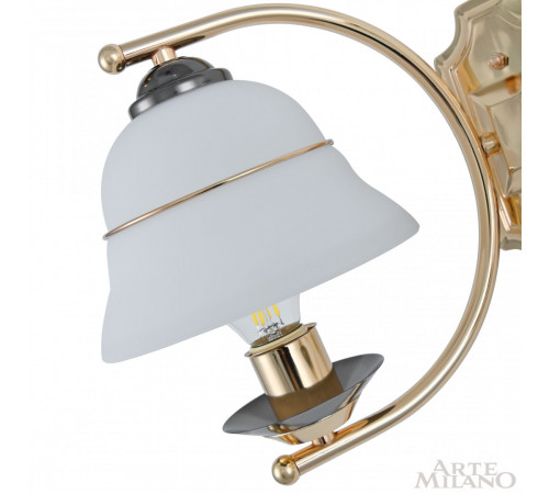 Бра Arte Milano Florentia-1240 301240/2W Bk/Gd Бра Arte Milano Florentia-1240 301240/2W Bk/Gd