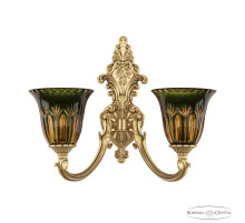 Бра Bohemia Ivele Crystal Verona 7209B15/2/175 FP P2 U Amber-Green/H-1I