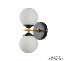 Бра Arte Milano 271580/2B BK/GD