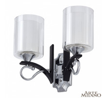 Бра Arte Milano Florentia 309167/2W Bk/Ni