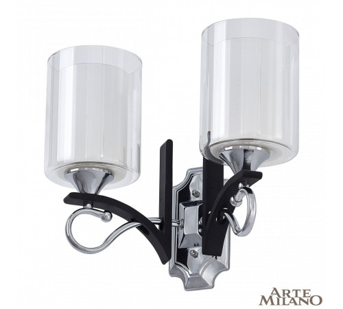 Бра Arte Milano Florentia 309167/2W Bk/Ni