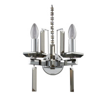 Бра Crystal Lux Marron AP2 Chrome