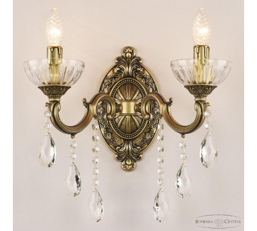 Бра Bohemia Ivele Crystal AL7801B10/2/175 B AGB P Clear/M-1H Бра Bohemia Ivele Crystal AL7801B10/2/175 B AGB P Clear/M-1H