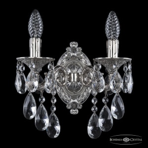 Бра Bohemia Ivele Crystal Florence 7102B11/2/125 B Ni