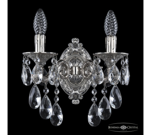 Бра Bohemia Ivele Crystal Florence 7102B11/2/125 B Ni