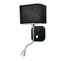 Бра Ideal Lux Holiday AP2 Nero 124179