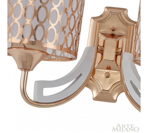 Бра Arte Milano Florentia-3387 303387/2W Wh/Gd Бра Arte Milano Florentia-3387 303387/2W Wh/Gd