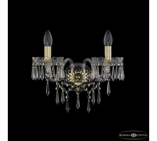 Бра Bohemia Ivele Crystal 1403B/2/160/XL G Бра Bohemia Ivele Crystal 1403B/2/160/XL G